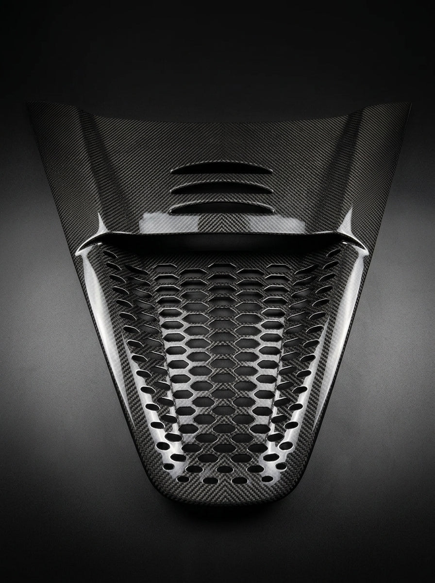 McLaren 720S Dry Carbon Fiber Engine Cover 765LT Style Sports Bolt-On
