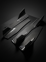 McLaren 750S Dry Carbon Fiber Side Skirts Polished Finish 2024+ Pair