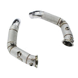 BMW 5/6 Series M5/M6 F06/F10/F18 304 Stainless Steel Downpipe 2012-2018