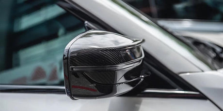 BMW 2 Series G87 3 Series G20/G28 M3 Style Carbon Fiber Side Mirror Housing (2019 - 2024) - K2 Industries