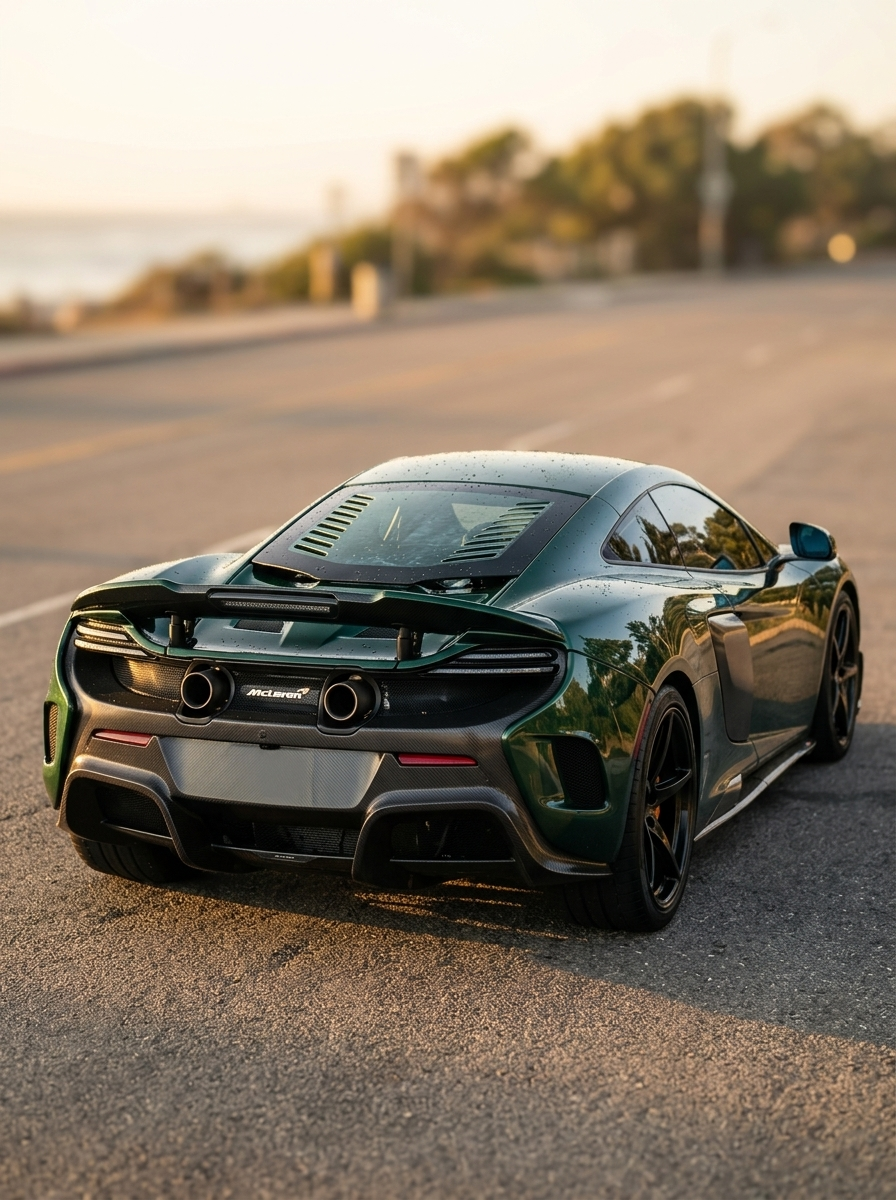2014-2017 McLaren 650S 675LT Style Full Body Kit - Dry Carbon Fiber