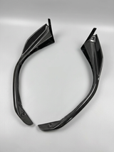 2022+ Ferrari 296 GTB Bolt-On Front Corner Guards - Dry Carbon Fiber