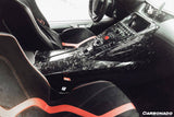 2011-2016 Lamborghini Aventador LP700 Roadster OEM Style Carbon Fiber Center Control Surround Panel