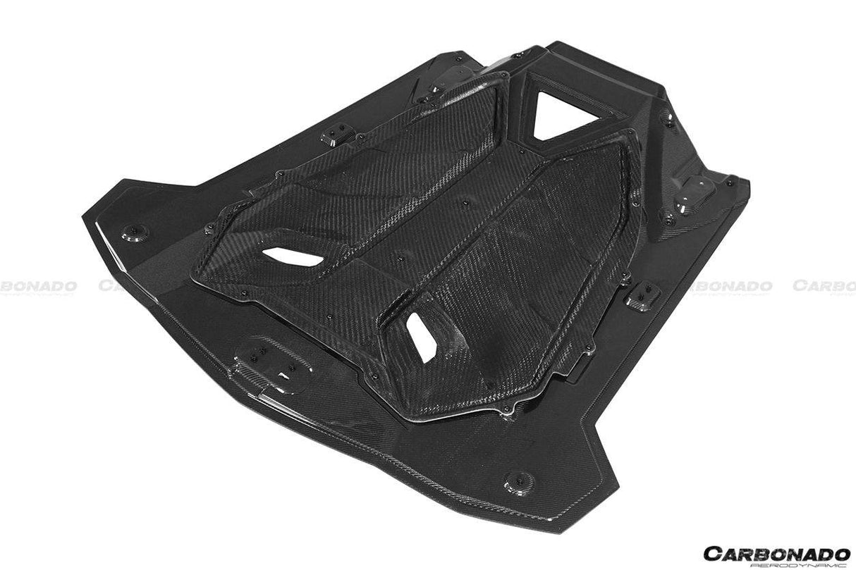 2013-2016 Lamborghini Aventador LP700 Roadster Oem Style Carbon Fiber Engine Trunk