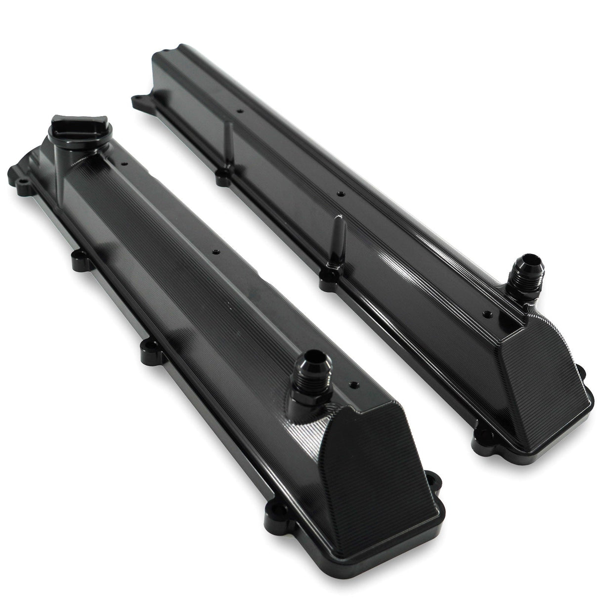 Toyota Supra 2JZ GTE VVTI Billet Valve Covers Anodized Oil Cap Bolts 2J AN AN10
