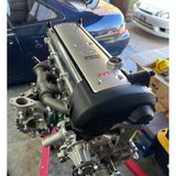Toyota Supra 2JZ GTE VVTI Billet Valve Covers Anodized Oil Cap Bolts 2J AN AN10