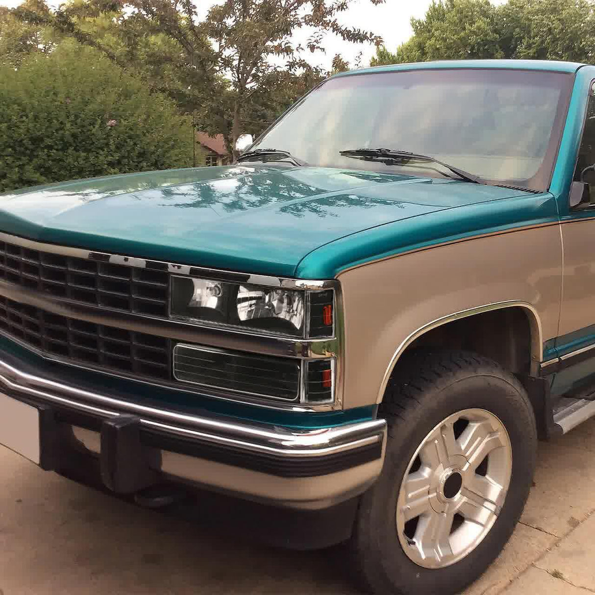 Spec-D OEM Replacement Headlights Chevy/GMC CK Pick Up Truck (88-93) w/ Bumper & Corner Lights -  Chrome or Black