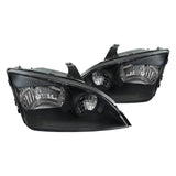 Spec-D OEM Replacement Headlights Ford Focus (05-07) Matte Black or Chrome Housing