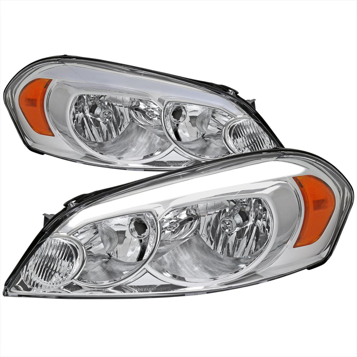 Spec-D Projector Headlights Chevy Impala (06-15) Monte Carlo (06-07) Black Housing