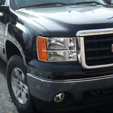 Spec-D OEM Replacement Headlights GMC Sierra (07-14) Matte Black or Chrome Housing