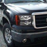 Spec-D OEM Replacement Headlights GMC Sierra (07-14) Matte Black or Chrome Housing