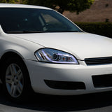 NTXGLOW RGB chrome headlights (2006-2013 Chevrolet Impala / 2014-2015 Impala Limited / 2006-2007 Monte Carlo)