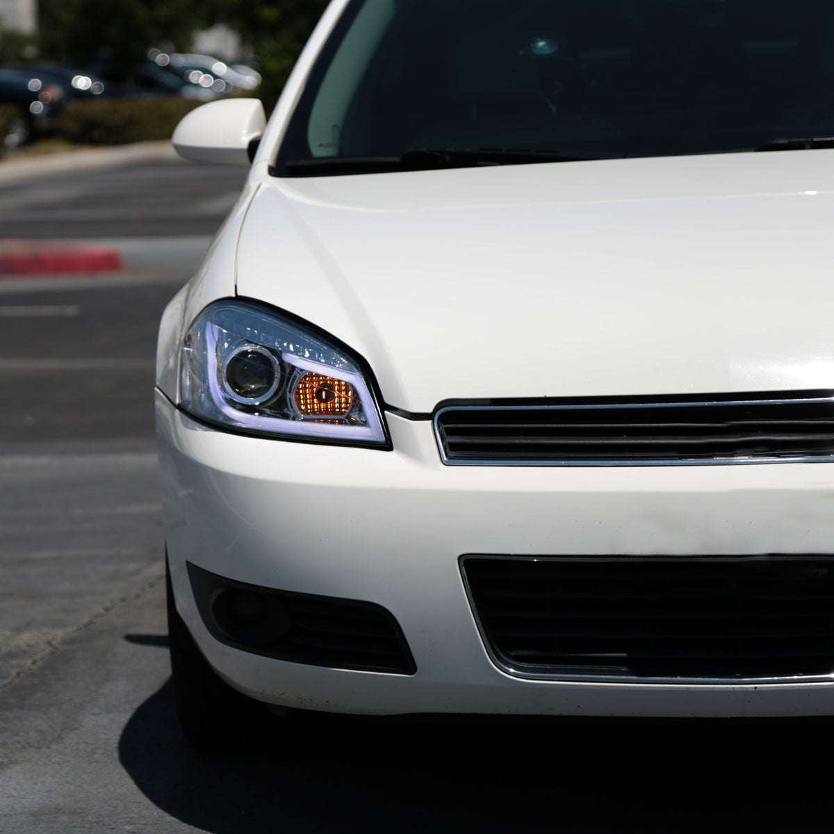 NTXGLOW RGB chrome headlights (2006-2013 Chevrolet Impala / 2014-2015 Impala Limited / 2006-2007 Monte Carlo)