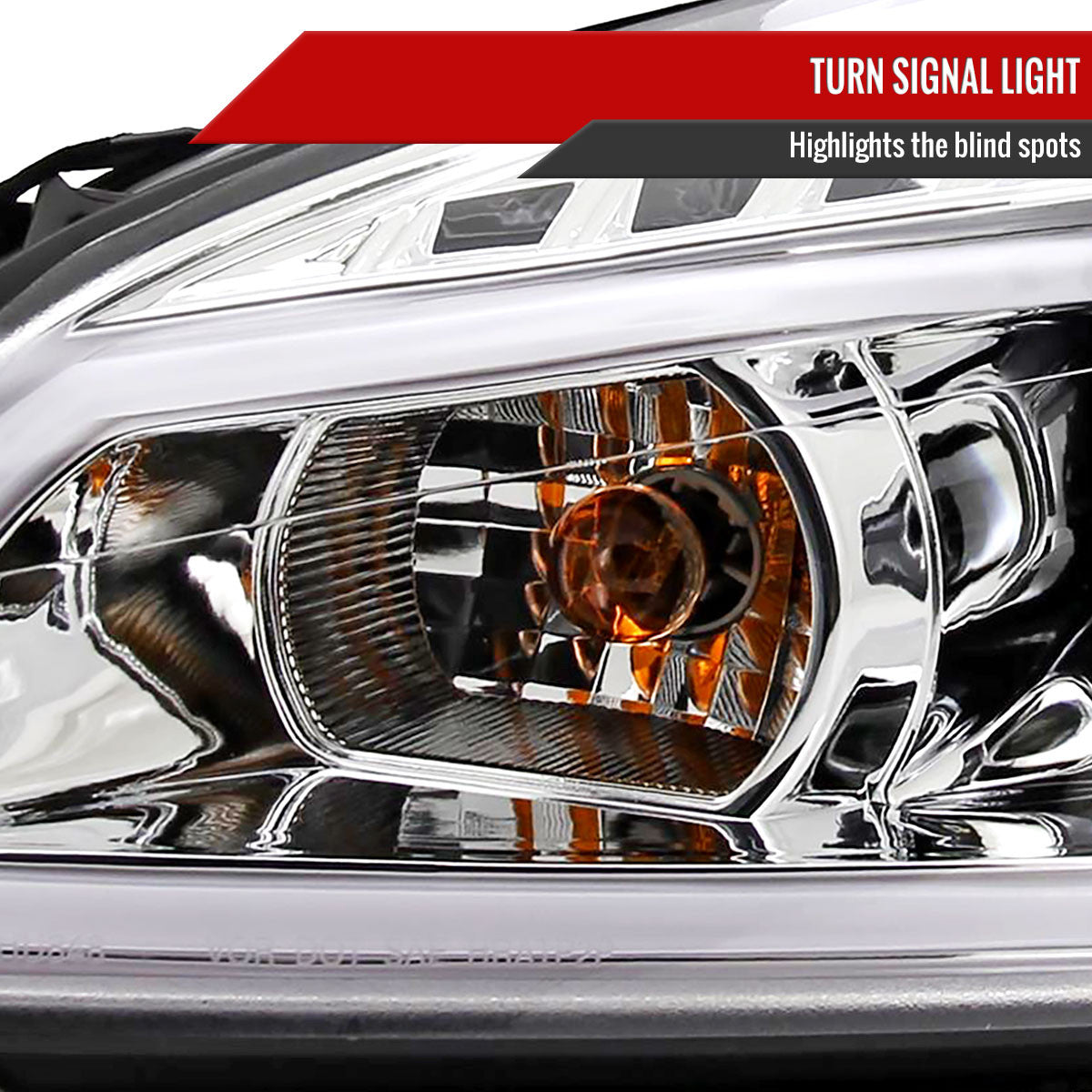 NTXGLOW RGB chrome headlights (2006-2013 Chevrolet Impala / 2014-2015 Impala Limited / 2006-2007 Monte Carlo)
