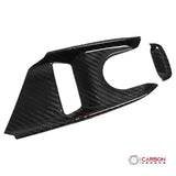 C8 Corvette Real Carbon Fiber Mode Selector Trim Covers | Interior Overlay (2020–2025)