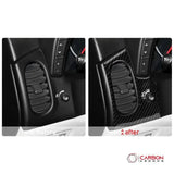[2pcs] Real Carbon Fiber AC vents & Headlight Control Trim Overlay | C6 2005-2013 Corvette