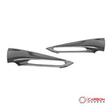 C8 Corvette Real Carbon Fiber Window Switch Outer Trim Panel Frame Covers | Interior Upgrade (2020–2025)