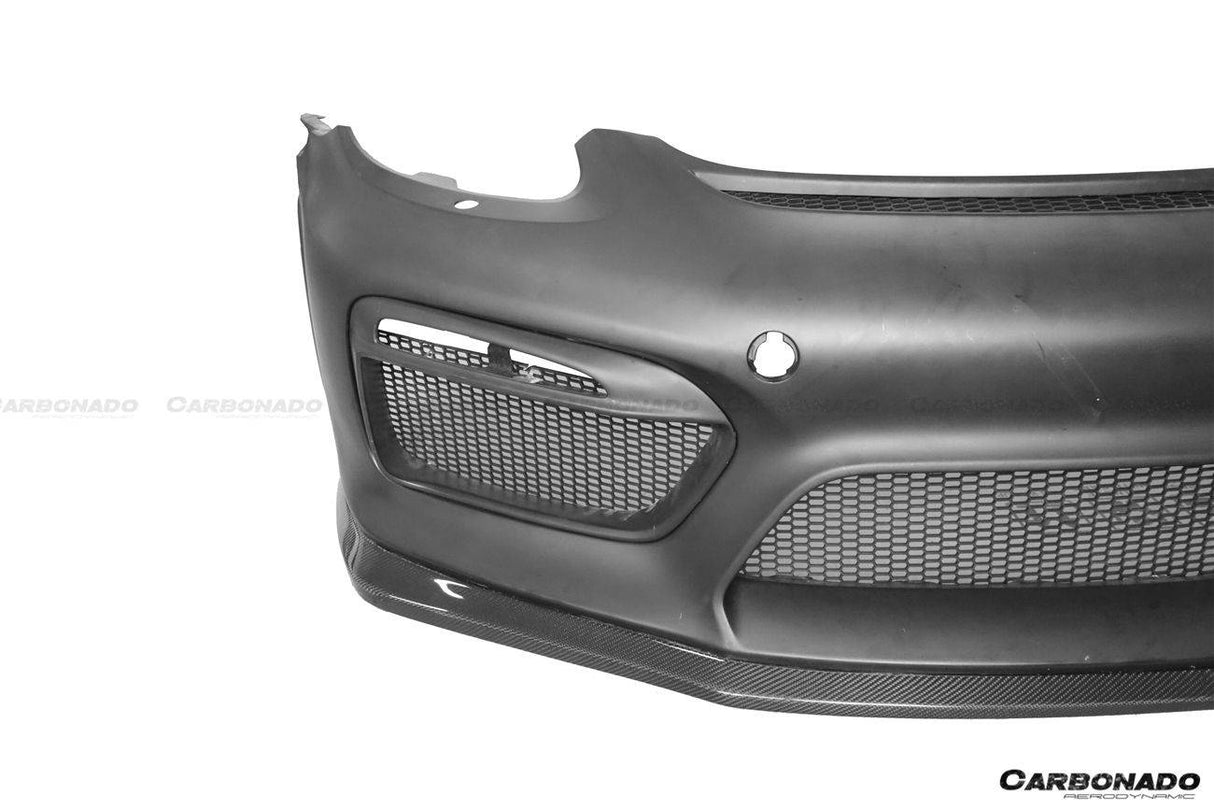2012-2016 Porsche 981 Boxster | Cayman GT4 Style Front Bumper