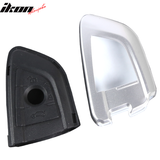 For BMW Car Smart Remote Key Fob Shell Holder Case Cover Silver Black