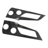 Real Carbon Fiber Door Handle & Speaker Panel Trim Covers for 2024+ Ford Mustang
