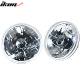 Universal Clear Lens 5in 2PCS Round Headlights Conversion Head Lamps