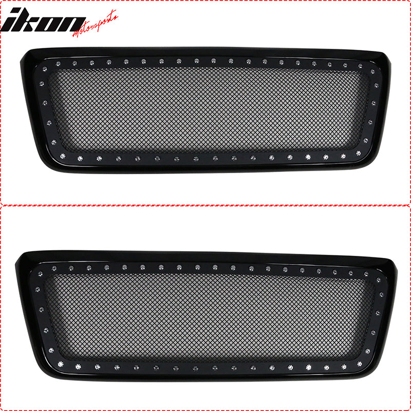 Fits 04-08 Ford F150 Front Upper Mesh Grille Rivet w/ Shell - ABS
