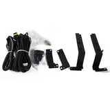 1999-2000Â Honda Civic White LED Halo DRL Projector Fog Lights Lamps