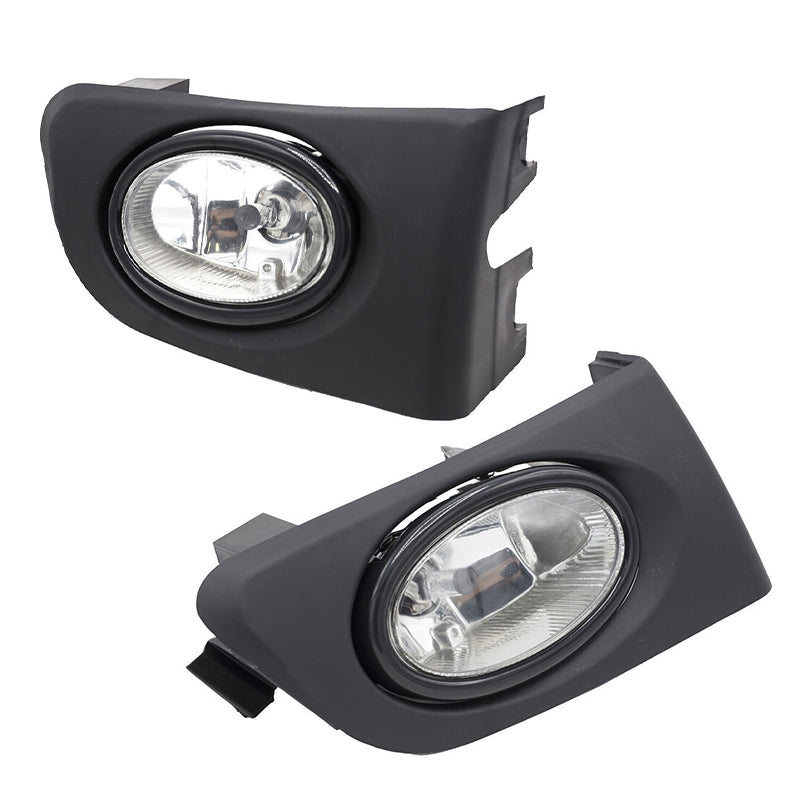 2001-2003 Honda Civic Clear Lens 2PCS Front Bumper Fog Lights Lamps