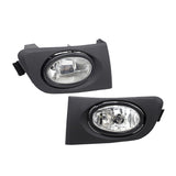 2001-2003 Honda Civic Clear Lens 2PCS Front Bumper Fog Lights Lamps