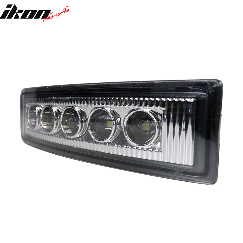 2003-2007 Scion xB White SMD 5x LED DRL Black Out Smoked Fog Lights