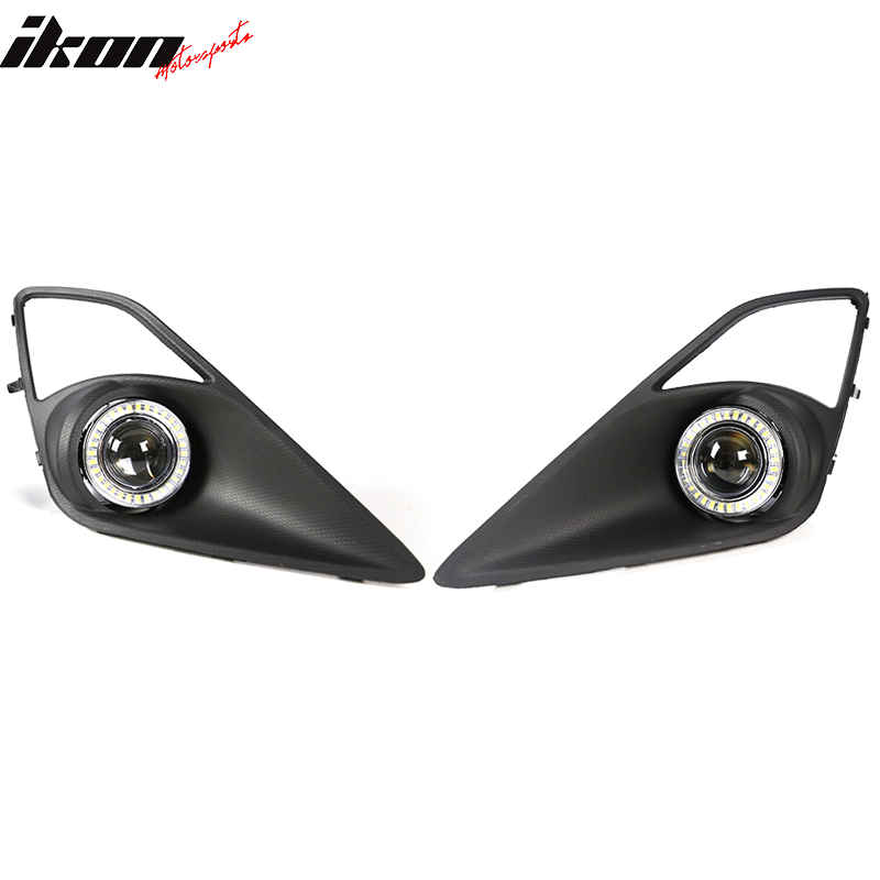 2013-2016Â Scion FR-S Projector Fog Lights w/ Angel Eyes & Bezels
