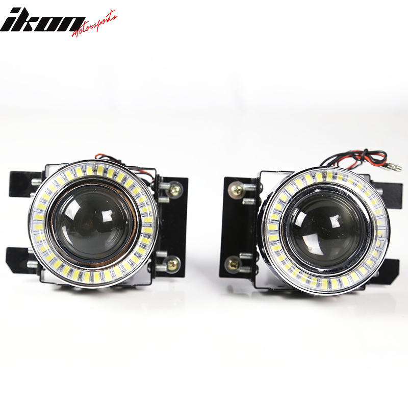 2013-2016Â Scion FR-S Projector Fog Lights w/ Angel Eyes & Bezels