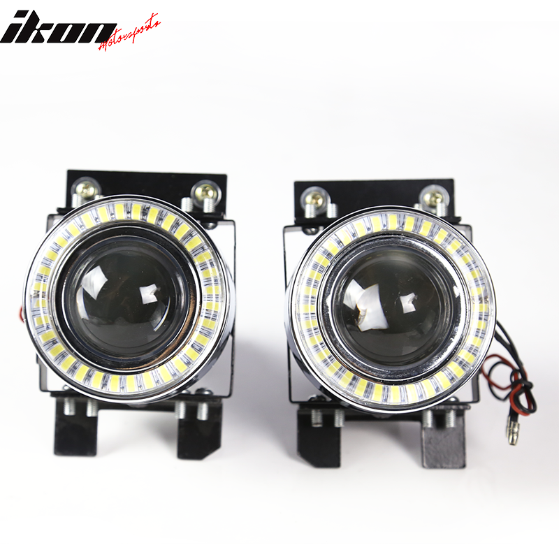 2013-2016Â Scion FR-S Projector Fog Lights w/ Angel Eyes & Bezels