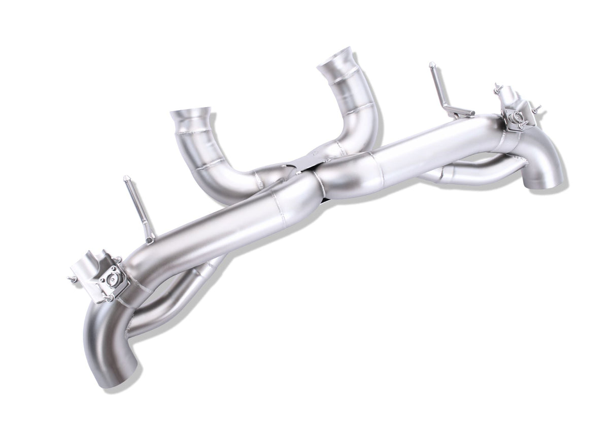 McLaren GT X-pipe Exhaust Valved System - Yonristic Performance