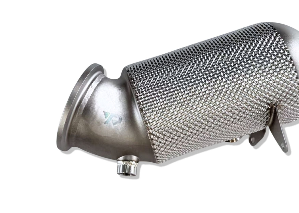 BMW B58 4.5'' Maxflow Downpipes w/ Heatshield for TU1/2/3 - Yonristic Performance