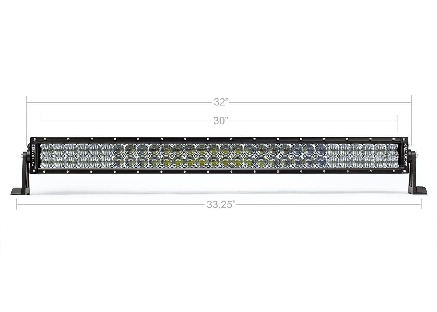 32" Lower Bumper Hidden LED Light Bar Brackets Kit For 2014-2021 Toyota Tundra