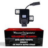 Toyota Prius V (2015-2018) OEM Replacement Backup Camera OE Part # 86790-47060