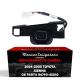 Toyota Sienna (2004-2005) OEM Replacement Backup Camera OE Part # 86790-45010