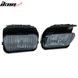 2002-2007 Chevy Silverado 1500 2500 3500 Fog Lights Lamp Assembly Clear Lens