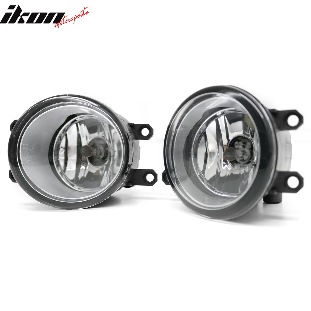 2011-2017 Toyota Sienna Front Fog Lights Assembly Black Housing Clear Lens Pair
