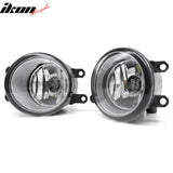 2011-2017 Toyota Sienna Front Fog Lights Assembly Black Housing Clear Lens Pair