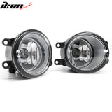 2011-2017 Toyota Sienna Front Fog Lights Assembly Black Housing Clear Lens Pair