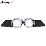 2011-2017 Toyota Sienna Front Fog Lights Assembly Black Housing Clear Lens Pair