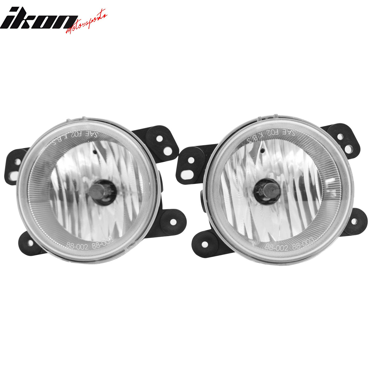 2005-2010 Chrysler 300 Touring 2005-2008 Dodge Magnum Right Left RH LH Front Bumper Driving Fog Lights Lamps Assembly Replacement W/Wiring Clear Lens