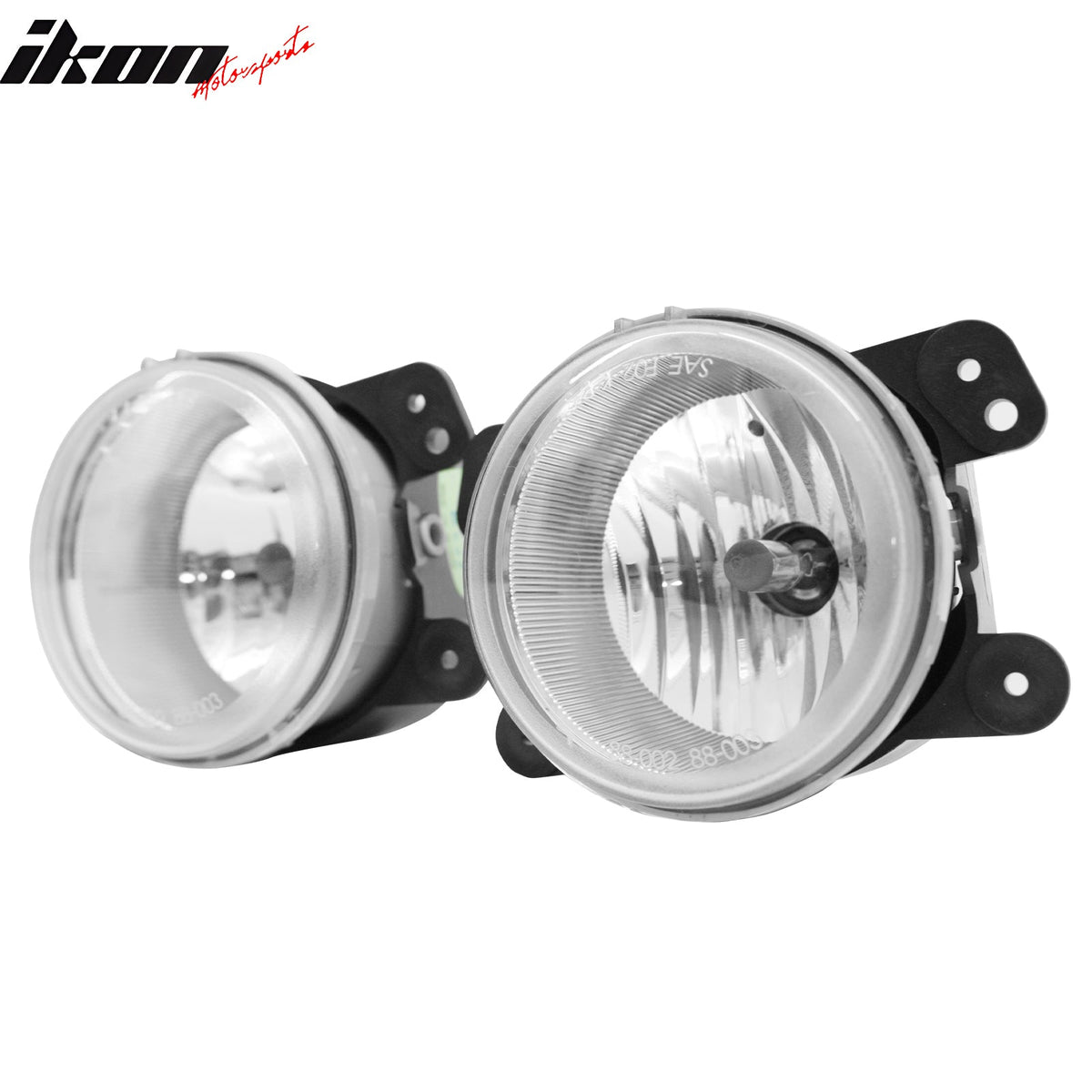 2005-2010 Chrysler 300 Touring 2005-2008 Dodge Magnum Right Left RH LH Front Bumper Driving Fog Lights Lamps Assembly Replacement W/Wiring Clear Lens