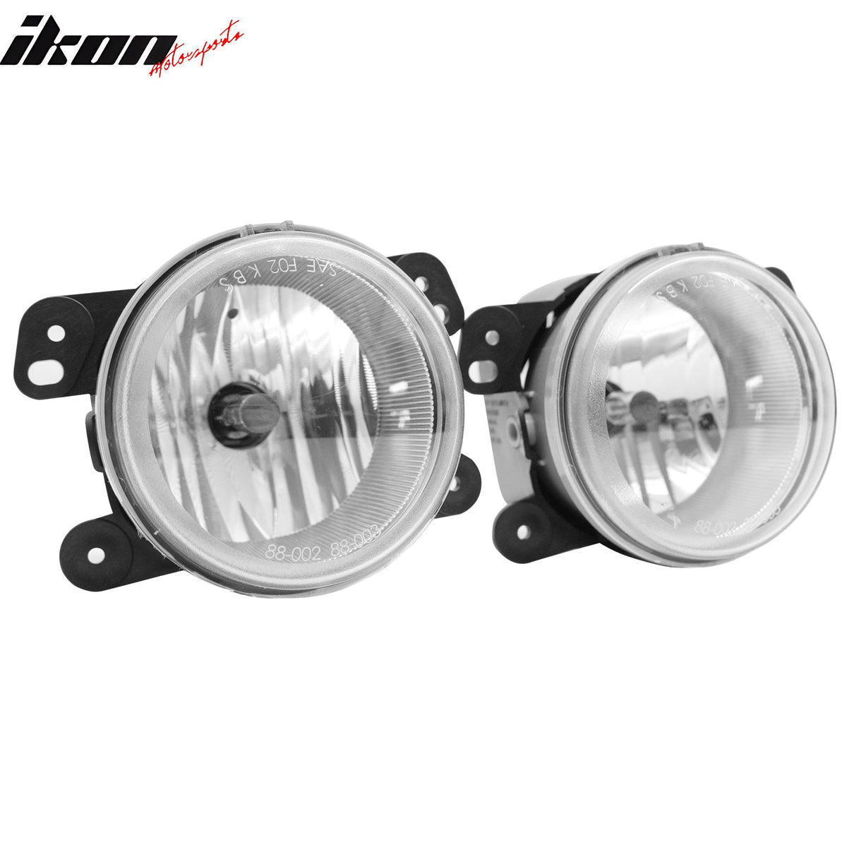 2005-2010 Chrysler 300 Touring 2005-2008 Dodge Magnum Right Left RH LH Front Bumper Driving Fog Lights Lamps Assembly Replacement W/Wiring Clear Lens