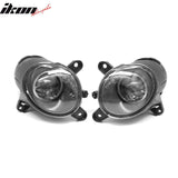 2001-2005 Volkswagen Passat 2PCS Right Left RH LH Front Bumper Driving Fog Lights Lamps Assembly Replacement W/Black Housing Clear Lens H3 Bulb Type