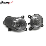 2001-2005 Volkswagen Passat 2PCS Right Left RH LH Front Bumper Driving Fog Lights Lamps Assembly Replacement W/Black Housing Clear Lens H3 Bulb Type