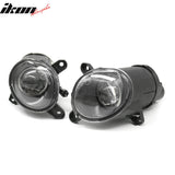 2001-2005 Volkswagen Passat 2PCS Right Left RH LH Front Bumper Driving Fog Lights Lamps Assembly Replacement W/Black Housing Clear Lens H3 Bulb Type