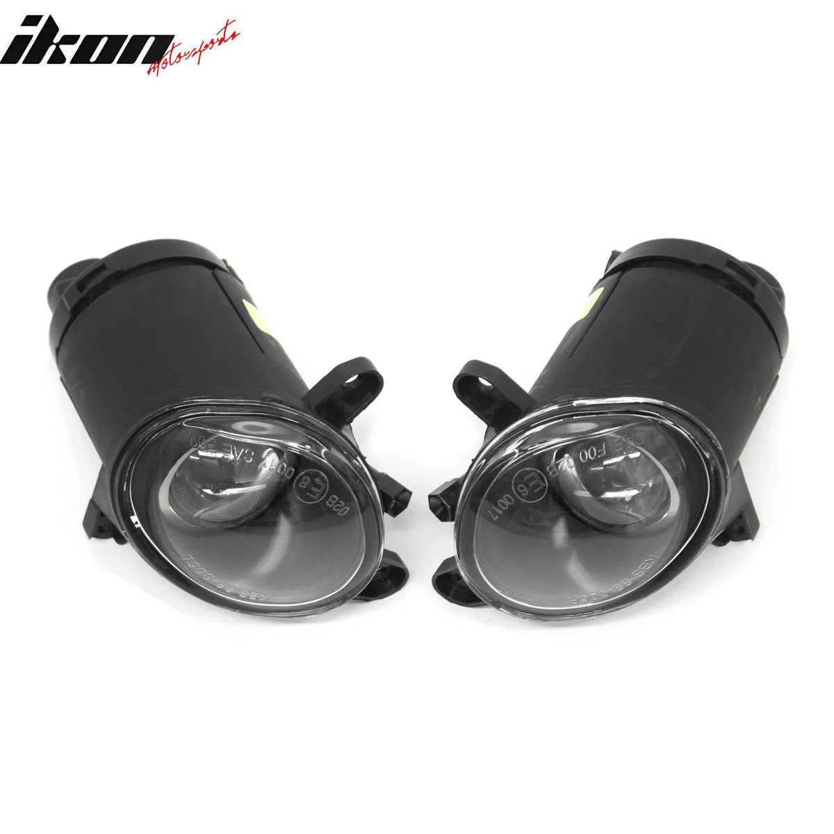 2001-2005 Volkswagen Passat 2PCS Right Left RH LH Front Bumper Driving Fog Lights Lamps Assembly Replacement W/Black Housing Clear Lens H3 Bulb Type